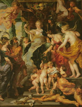 The Felicity of the Regency, 1621-25 Tableau sur Toile