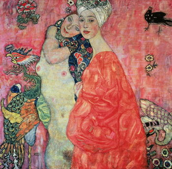 The Girlfriends, 1916-17 Tableau sur Toile