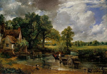 The Hay Wain, 1821 Tableau sur Toile