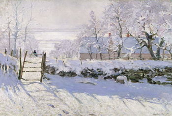 The Magpie, 1869 Tableau sur Toile