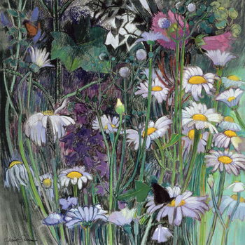 The White Garden Tableau sur Toile