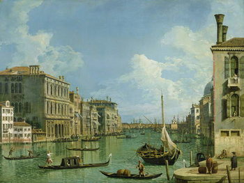 View of the Grand Canal Tableau sur Toile