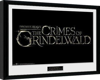Legendás állatok: Grindelwald bűntettei - Logo Keretezett Poszter