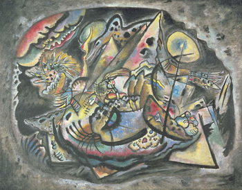 Composition: The Grey Oval, 1917 Reprodukcija umjetnosti