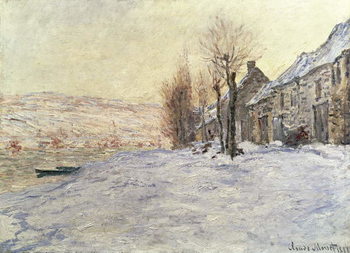 Lavacourt under Snow, c.1878-81 Reprodukcija umjetnosti