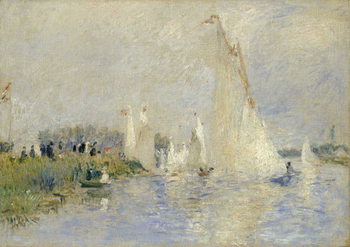 Regatta at Argenteuil, 1874 Reprodukcija umjetnosti