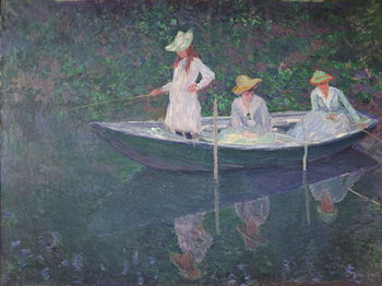 The Boat at Giverny, c.1887 Reprodukcija umjetnosti