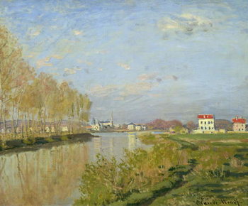The Seine at Argenteuil, 1873 Reprodukcija umjetnosti