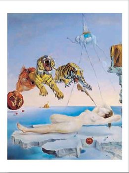 Dream Caused by the Flight of a Bee Around a Pomegranate a Second Before Awakening, 1944 Художествено Изкуство