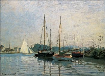 Pleasure Boats, Argenteuil, 1872-3 Художествено Изкуство