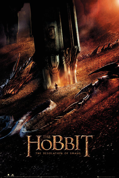 Poster Affiche Le Hobbit La D Solation De Smaug Dragon En Ligne