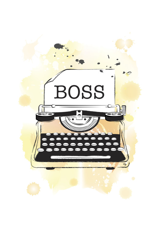 Photographie d'art Boss Typeweiter
