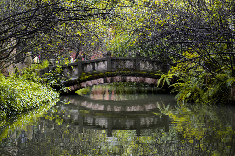 Arte fotográfico China 10MKm2 Collection - Romantic Bridge
