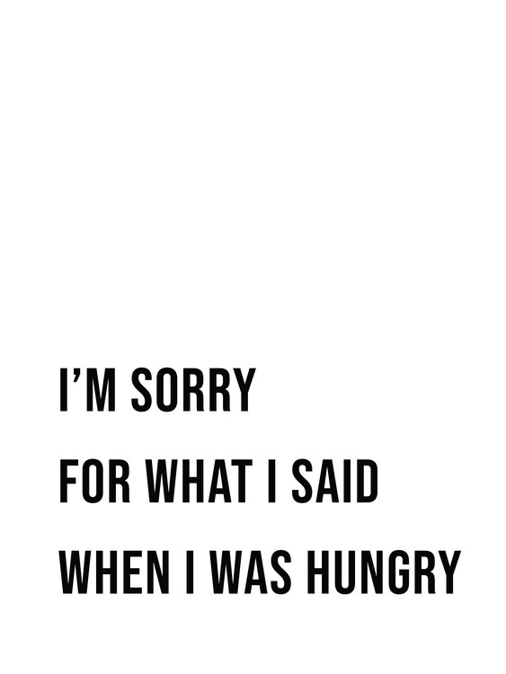 Arte fotográfico imsorryforwhatisaidwheniwashungry