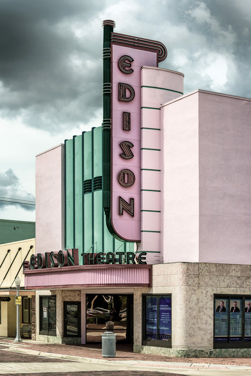 Arte fotográfico Old American Theater