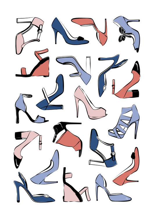 Photographie d'art Pastel Shoes