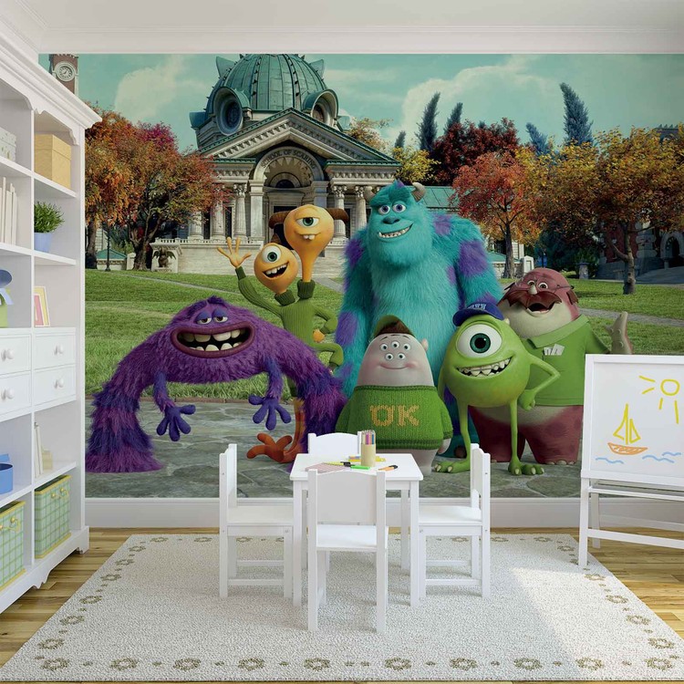 Fotomural Disney Monsters Inc Papel Pintado Posters Es