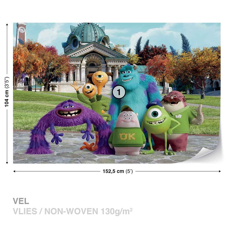 Fotomural Disney Monsters Inc Papel Pintado Posters Es