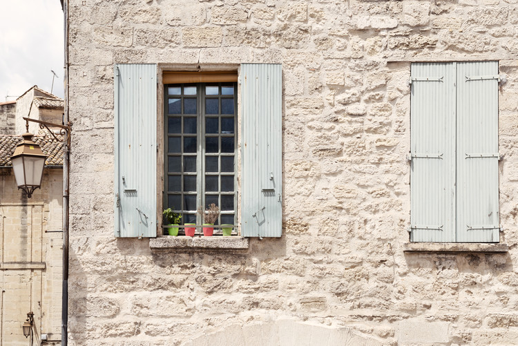 Fotomural Provencal Facade
