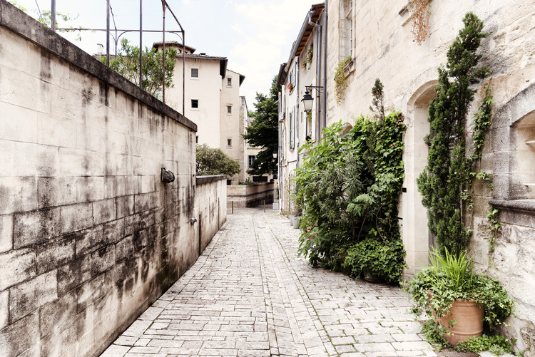 Fotomural Street Scene in Uzès