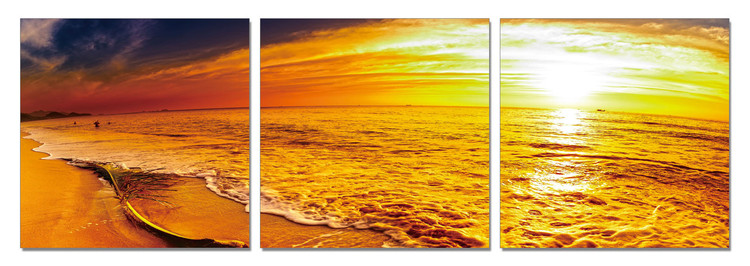 Golden tide Obraz