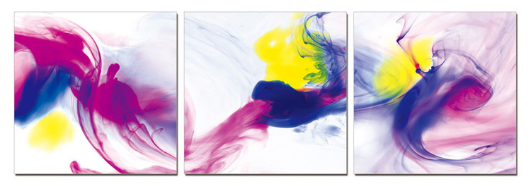 Modern Design - Colorful Smoke Obraz