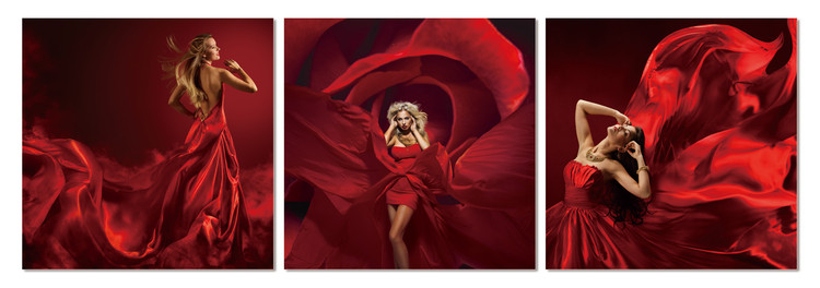 Red dance Obraz