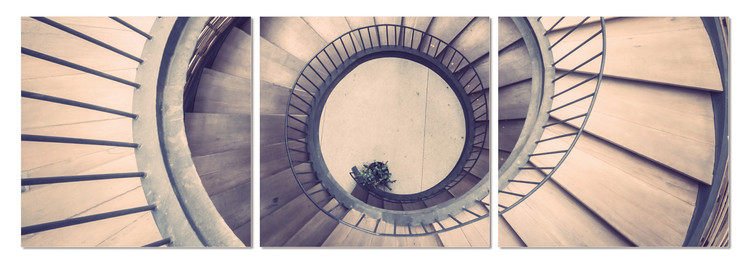 Spiral staircase Obraz