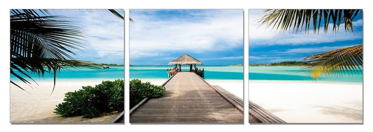 Exotic holidays Schilderij