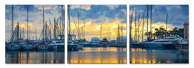 Yacht rest Schilderij