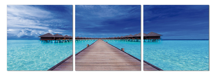 Pier to the cottages Slika