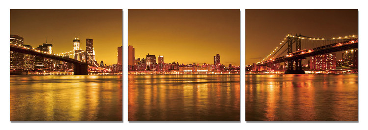 New York - Two Ways to Manhattan Tablou