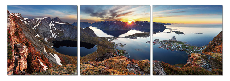 Sunrise over the bay Tablou