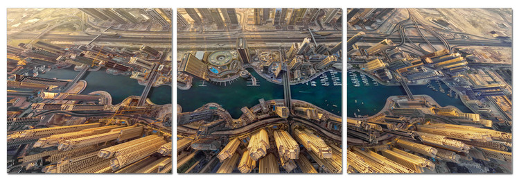 View from the heights of the city Tablou