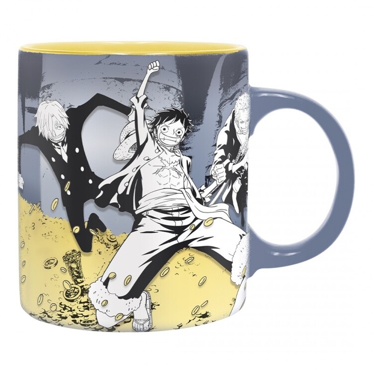 Taza One Piece Luffys Crew And Treasure Ideas Para Regalos Originales