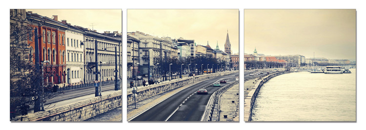 Wandbilder Bridge over the river