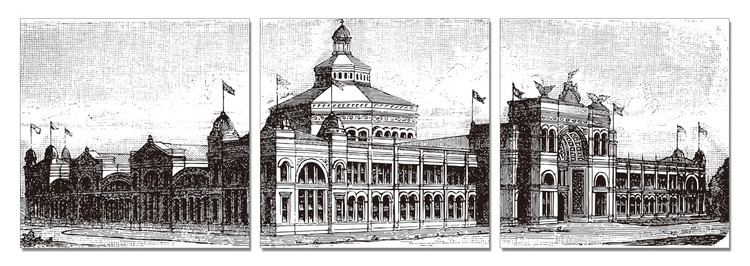 Wandbilder Gray memorial building