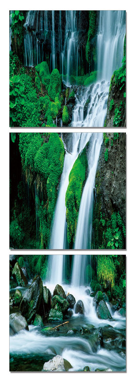 Wandbilder Waterfall in countryside