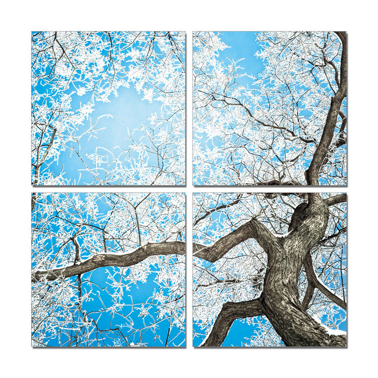 White treetop Modern tavla