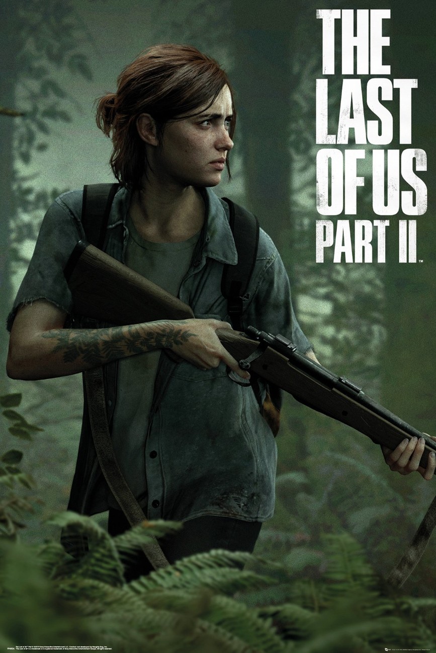 The Last Of Us 2 Ellie Plakat Poster Prodano Na Europosters