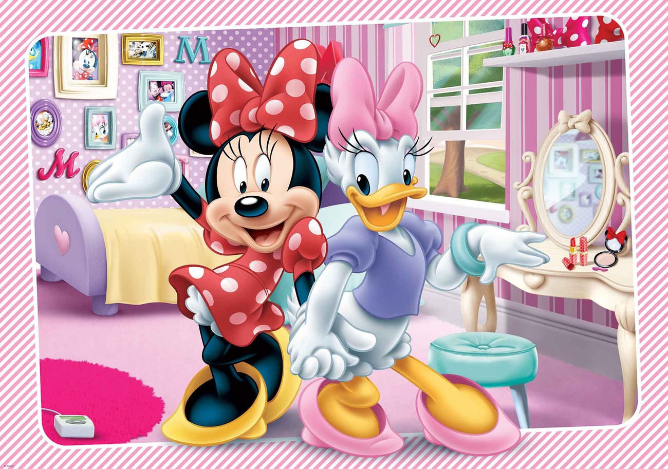 Disney Minnie Mouse Fototapet Tapet Posters Bg