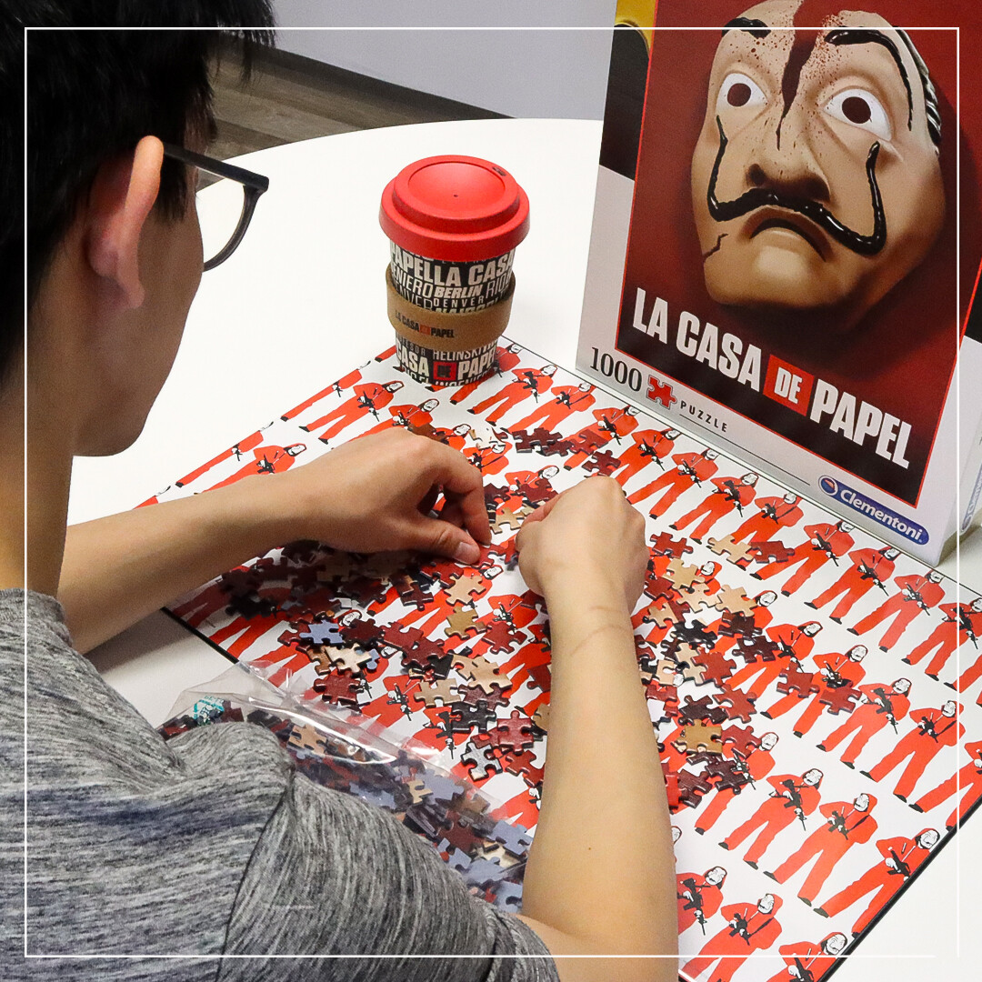 Puzzle La Casa De Papel | Ideas para regalos originales | Posters.es