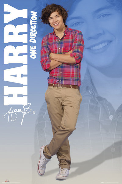 Poster One Direction - harry 2012 | Wall Art | 3+1 FREE | Europosters