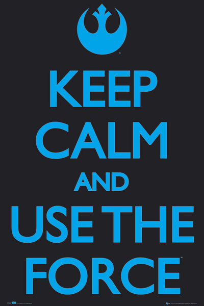 STAR WARS A0ポスター KEEP CALM & MOVE ALONG Poster Star Wars - Keep calm | Wall Art | 3+1 FREE | UKposters