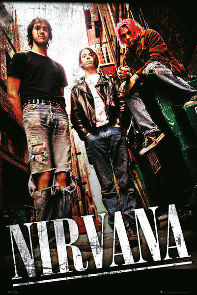 NIRVANA ポスター　Vintage　ヴィンテージ 　poster NIRVANA ポスター Vintage ヴィンテージ poster NIRVANA ポスター