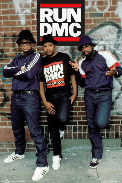 RUN DMC ポスター Poster Run DMC - wall | Wall Art | 3+1 FREE | UKposters