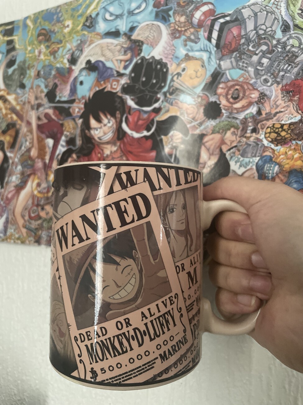 Taza One Piece comic