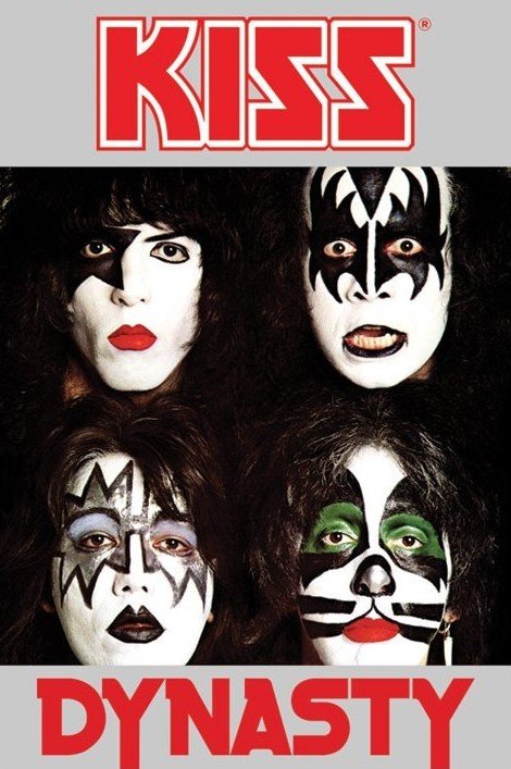 KISSポスター ミュージシャン Plakat, Poster Kiss - dynasty | Veggplakater | 3+1 GRATIS