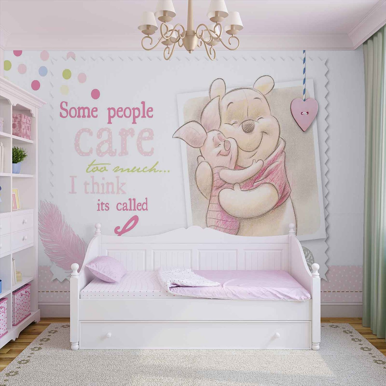 Pooh Wall Mural Winnie The Pooh Bedroom Decor Wall Sticker Winnie