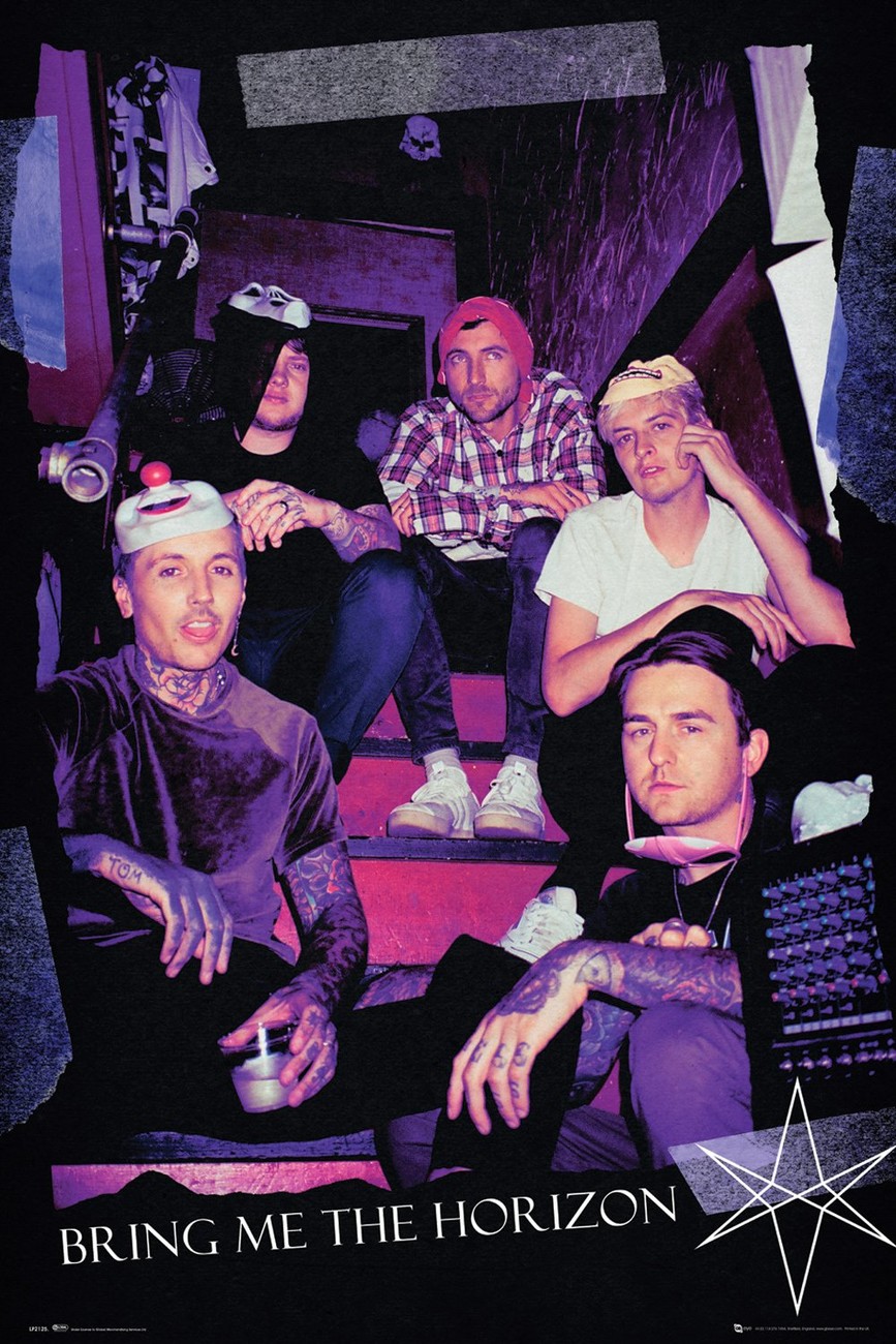 Poster Bring Me The Horizon - Red Eye | Wall Art | 3+1 FREE